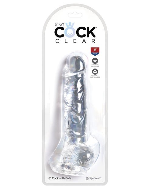 King Cock Clear Cock W/balls | Shop Lowest Prices at fonlove.shop