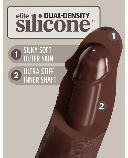King Cock Elite 7" Dual Density Silicone Cock | Shop Lowest Prices at fonlove.shop
