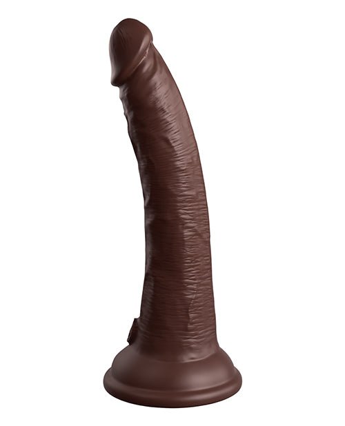 King Cock Elite 7" Dual Density Vibrating Silicone Cock W/remote | Shop Lowest Prices at fonlove.shop