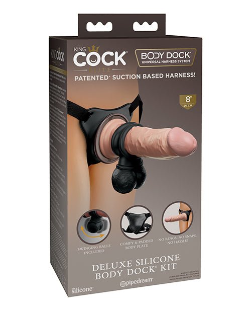 King Cock Elite Deluxe Silicone Body Dock Kit | Shop Lowest Prices at fonlove.shop