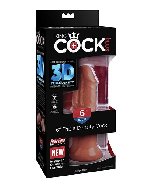 King Cock Plus 6" Triple Density Cock | Shop Lowest Prices at fonlove.shop