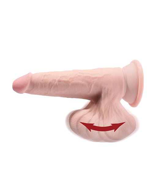 King Cock Plus Triple Density Cock W/swinging Balls - Ivory | Shop Lowest Prices at fonlove.shop