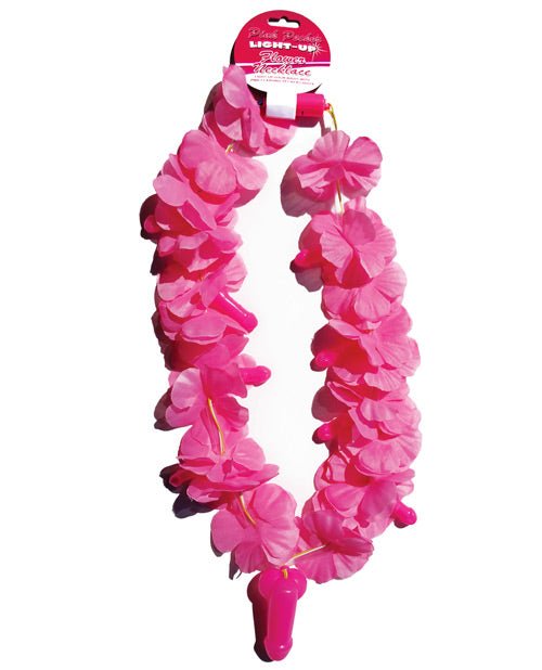 Light Up Flower Pecker Necklace - Pink | Shop Lowest Prices at fonlove.shop