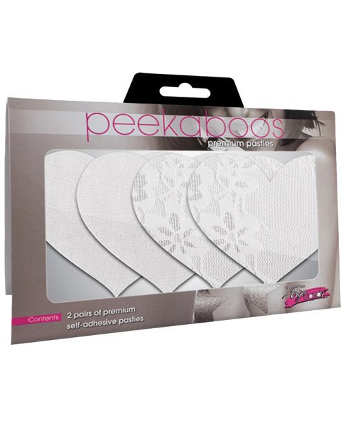 Luminous Hearts - White Pack Of 2 | Shop Lowest Prices at fonlove.shop