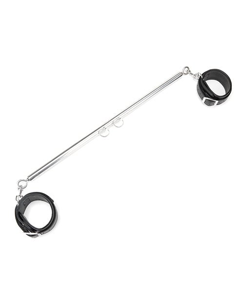 Lux Fetish Expandable Bar Spreader Set W/leatherette Cuffs | Shop Lowest Prices at fonlove.shop