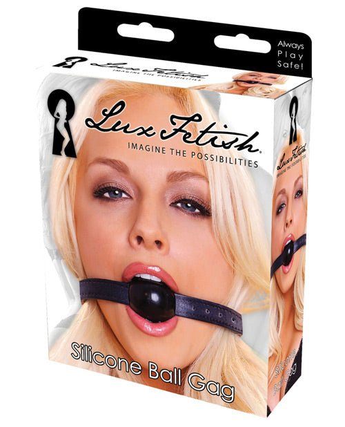 Lux Fetish Silicone Ball Gag | Shop Lowest Prices at fonlove.shop