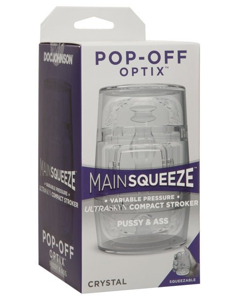 Main Squeeze Pop Off Optix - Crystal Pussy & Ass | Shop Lowest Prices at fonlove.shop