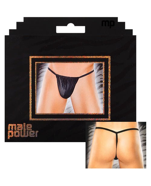 Male Power Nylon Lycra Pouch Thong Black O/s | Shop Lowest Prices at fonlove.shop
