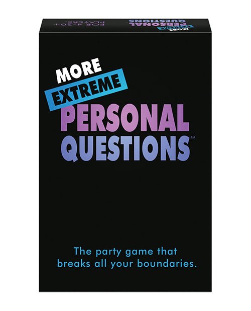 More Extreme Personal Questions Party Game | Shop Lowest Prices at fonlove.shop