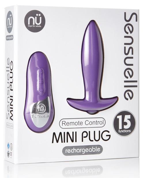 Nu Sensuelle Remote Control Rechargeable Mini Plug | Shop Lowest Prices at fonlove.shop