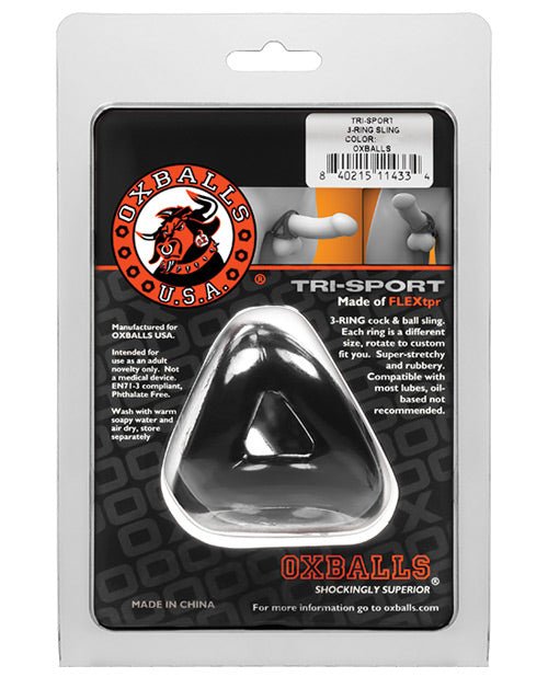 Oxballs Atomic Jock Tri Sport 3 Ring Sling Cockring | Shop Lowest Prices at fonlove.shop