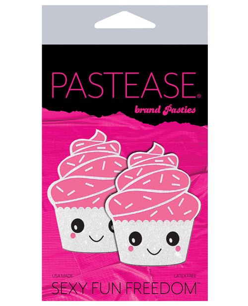 Pastease Cupcake Glittery Frosting Nipple Pastie - White O/s | Shop Lowest Prices at fonlove.shop