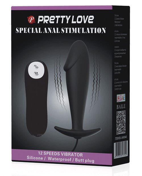 Pretty Love Vibrating Penis Shaped Butt Plug | Shop Lowest Prices at fonlove.shop