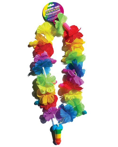 Rainbow Light Up Flower Pecker Necklace | Shop Lowest Prices at fonlove.shop