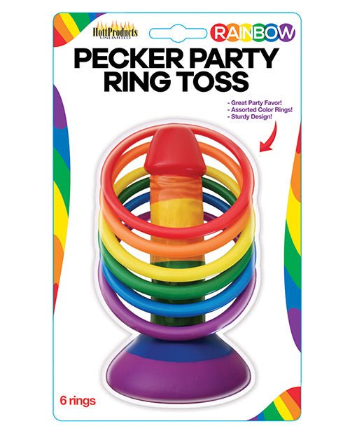 Rainbow Pecker Party Ring Toss | Shop Lowest Prices at fonlove.shop