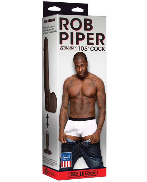 Rob Piper Cock W/balls & Suction Cup - Chocolate | Shop Lowest Prices at fonlove.shop