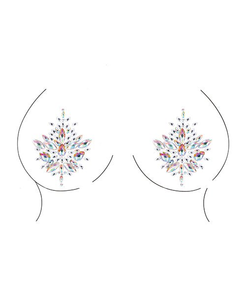 Shots Bliss Open Cup Strappy Teddy W/jewelry Pasties Multi O/s | Shop Lowest Prices at fonlove.shop