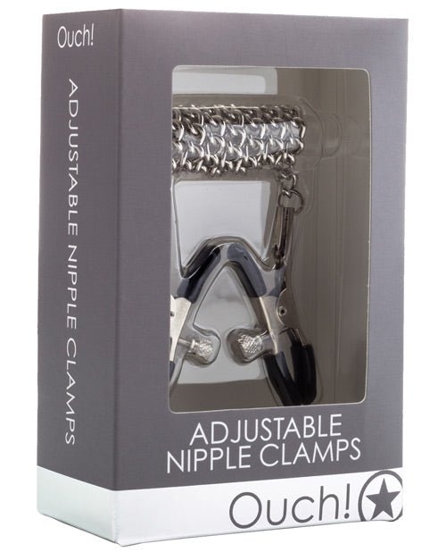 Shots Ouch Adjustable Nipple Clamps W/chain | Shop Lowest Prices at fonlove.shop