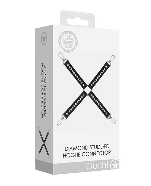 Shots Ouch Diamond Studded Hogtie | Shop Lowest Prices at fonlove.shop