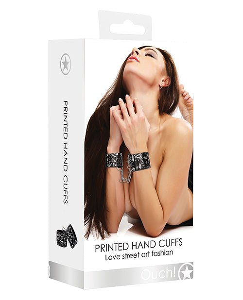 Shots Ouch Love Street Art Fashion Printed Hand Cuffs | Shop Lowest Prices at fonlove.shop