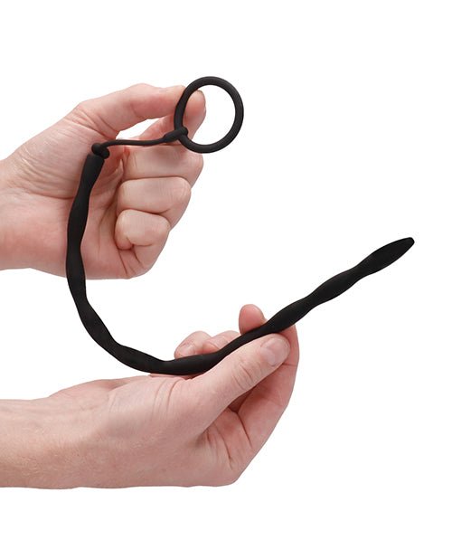 Shots Ouch Urethral Sounding Silicone Plug & Cock Ring Set | Shop Lowest Prices at fonlove.shop