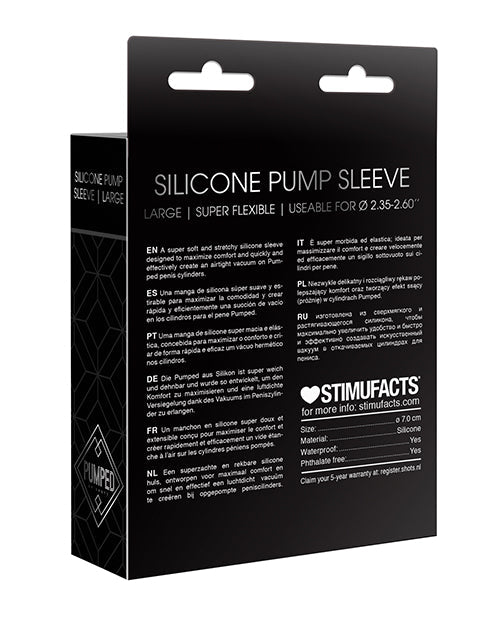 Shots Pumped Sleeve | Shop Lowest Prices at fonlove.shop