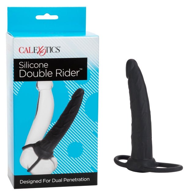 Silicone Double Rider™ - Black | Shop Lowest Prices at fonlove.shop