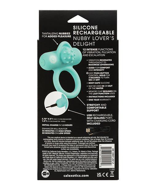 Silicone Rechargeable Nubby Lovers Delight | Shop Lowest Prices at fonlove.shop
