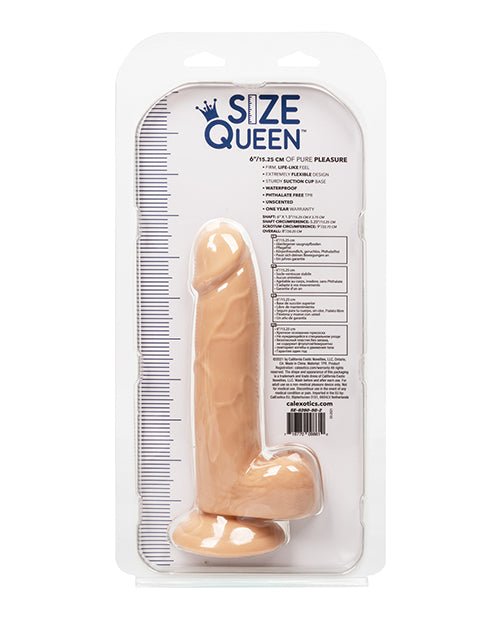 Size Queen 6" Dildo - Blue | Shop Lowest Prices at fonlove.shop