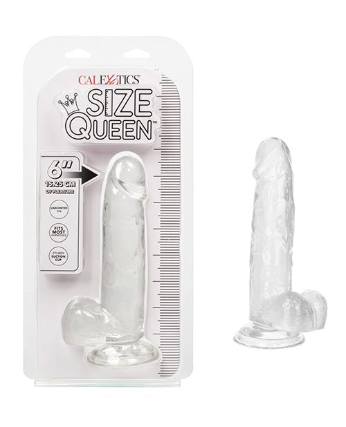 Size Queen 6" Dildo - Blue | Shop Lowest Prices at fonlove.shop