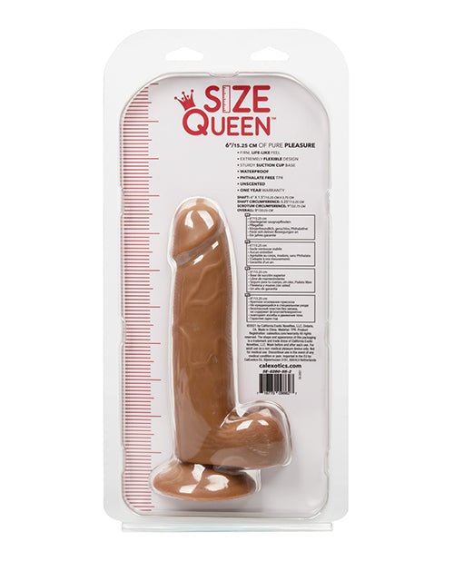 Size Queen 6" Dildo - Blue | Shop Lowest Prices at fonlove.shop