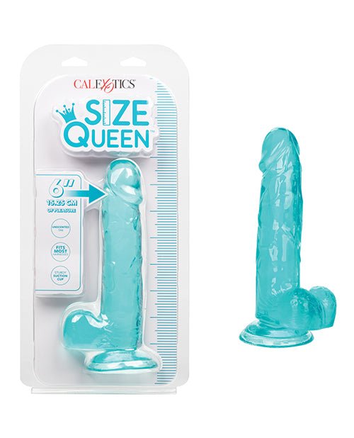 Size Queen 6" Dildo - Blue | Shop Lowest Prices at fonlove.shop