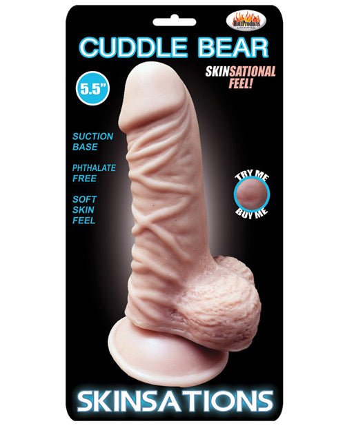 Skinsations Cuddle Bear 5.5" Dildo | Shop Lowest Prices at fonlove.shop