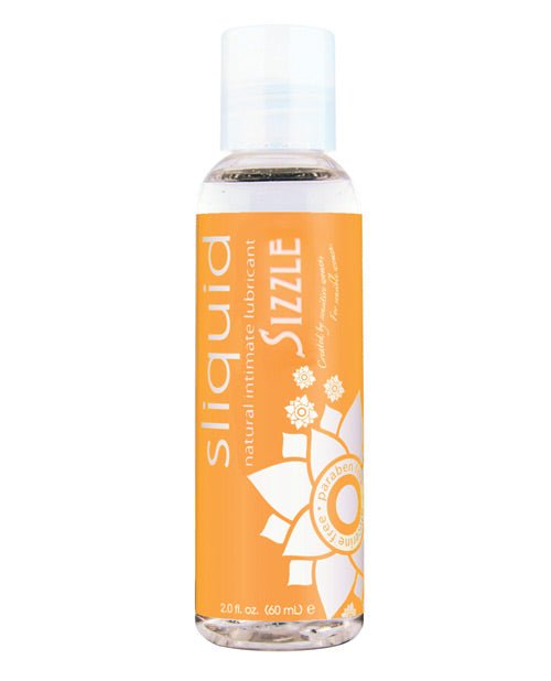 Sliquid Naturals Sizzle Lubricant - 2 Oz | Shop Lowest Prices at fonlove.shop