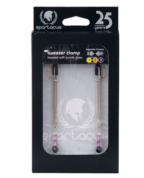 Spartacus Adjustable Tweezer Nipple Clamps W/ Beads | Shop Lowest Prices at fonlove.shop