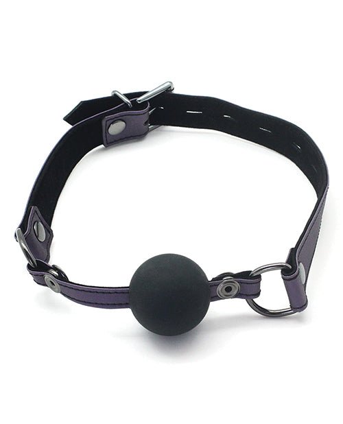 Spartacus Galaxy Legend Silicone Ball Gag - Purple | Shop Lowest Prices at fonlove.shop