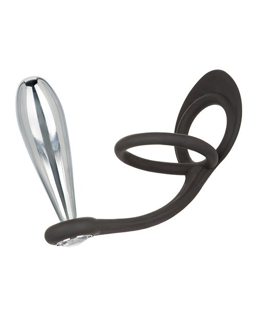 Star Fucker Glider Gem Plug W/silicone Enhancer - Black | Shop Lowest Prices at fonlove.shop