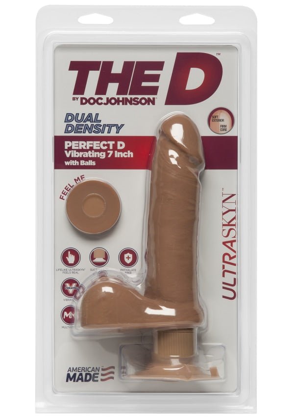 The D 7" Perfect D Vibrating w/ Balls | Shop Lowest Prices at fonlove.shop