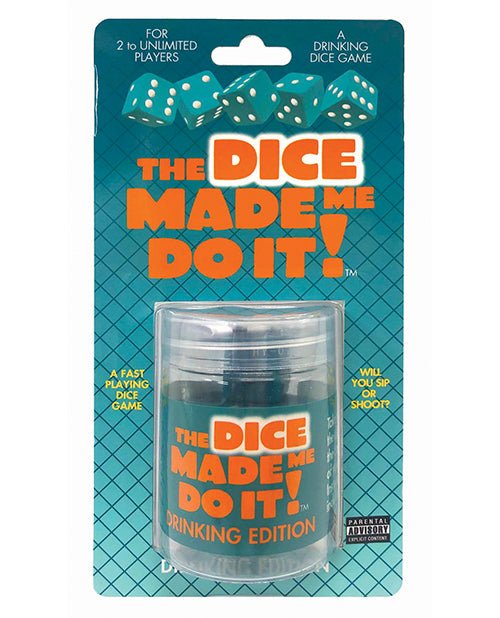 The Dice Made Me Do It - Drinking Edition | Shop Lowest Prices at fonlove.shop