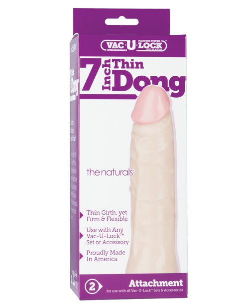 Vac - u - lock 7" Thin Dong | Shop Lowest Prices at fonlove.shop