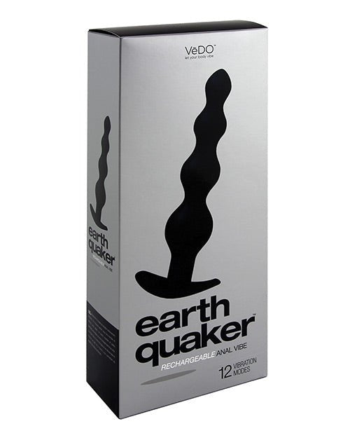 Vedo Earth Quaker Anal Vibe - Just Black | Shop Lowest Prices at fonlove.shop