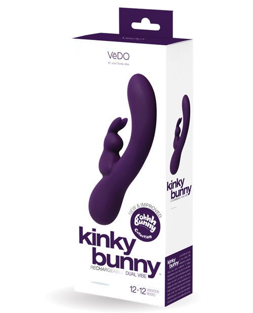 Vedo Kinky Bunny Plus Rechargeable Dual Vibe | Shop Lowest Prices at fonlove.shop