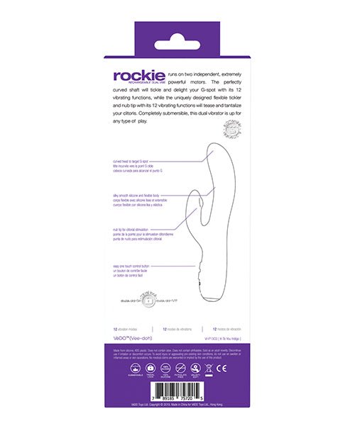 Vedo Rockie Rechargeable Dual Vibe | Shop Lowest Prices at fonlove.shop