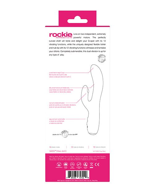 Vedo Rockie Rechargeable Dual Vibe | Shop Lowest Prices at fonlove.shop