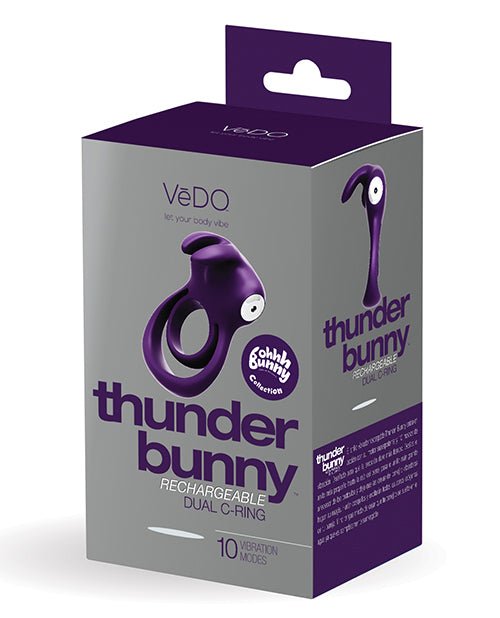 Vedo Thunder Rechargeable Dual Ring | Shop Lowest Prices at fonlove.shop