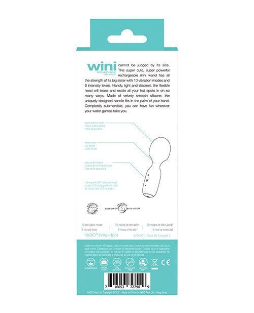 Vedo Wini Rechargeable Mini Wand | Shop Lowest Prices at fonlove.shop