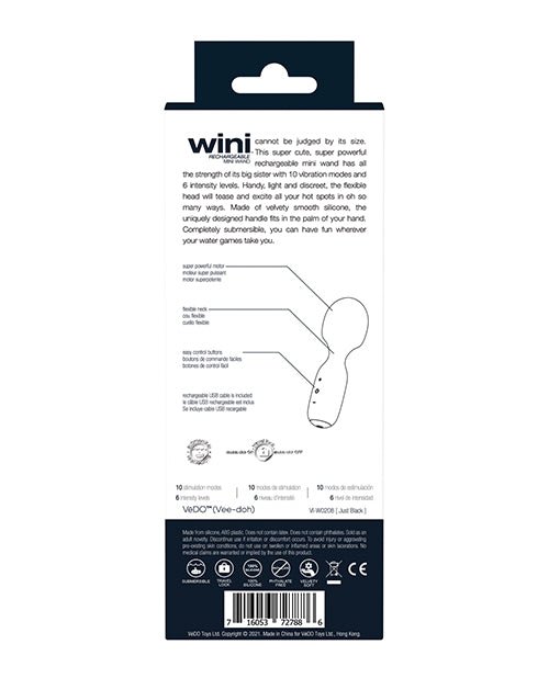 Vedo Wini Rechargeable Mini Wand | Shop Lowest Prices at fonlove.shop