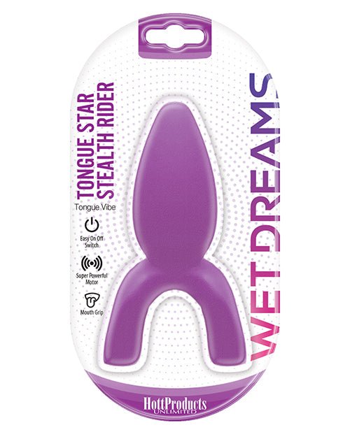 Wet Dreams Tongue Star Stealth Rider Vibe - Purple | Shop Lowest Prices at fonlove.shop