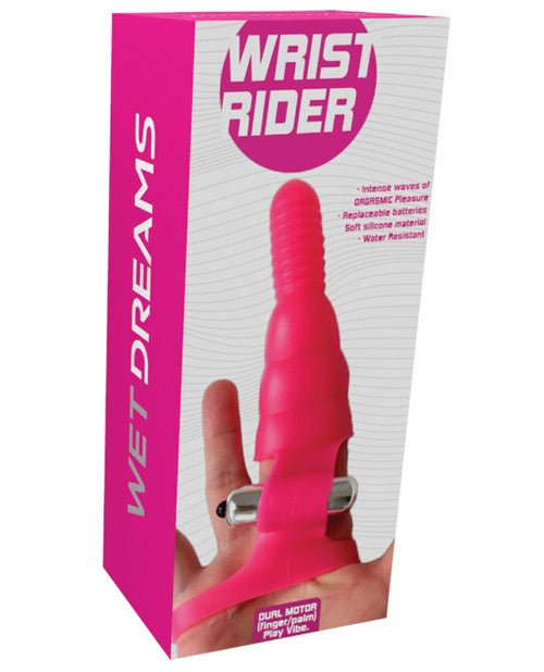Wet Dreams Wrist Rider Finger Play Sleeve with Wrist Strap | Shop Lowest Prices at fonlove.shop