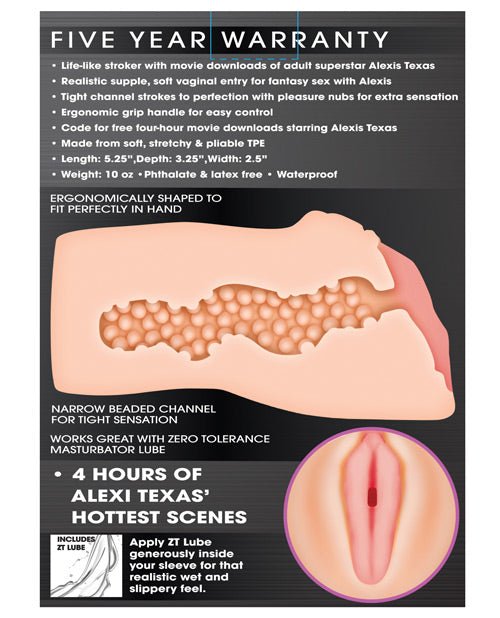 Zero Tolerance Alexis Texas Movie Download W/realistic Vagina Stroker | Shop Lowest Prices at fonlove.shop